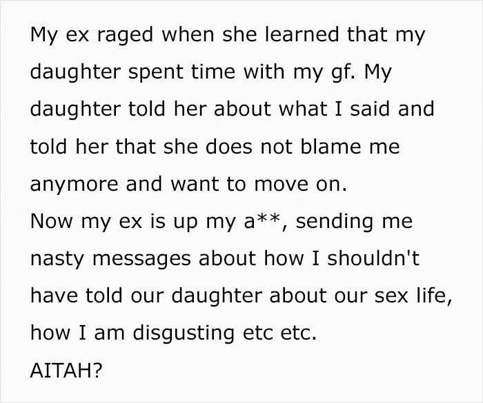 Man Proves To Daughter His New Girlfriend Is Not A Homewrecker, Reveals Real Reason He Left Mom