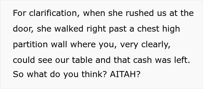 “Am I The Jerk For Changing Our Server’s Tip From $154 To $4?” “Am I The Jerk For Changing Our Server’s Tip From $154 To $4?”