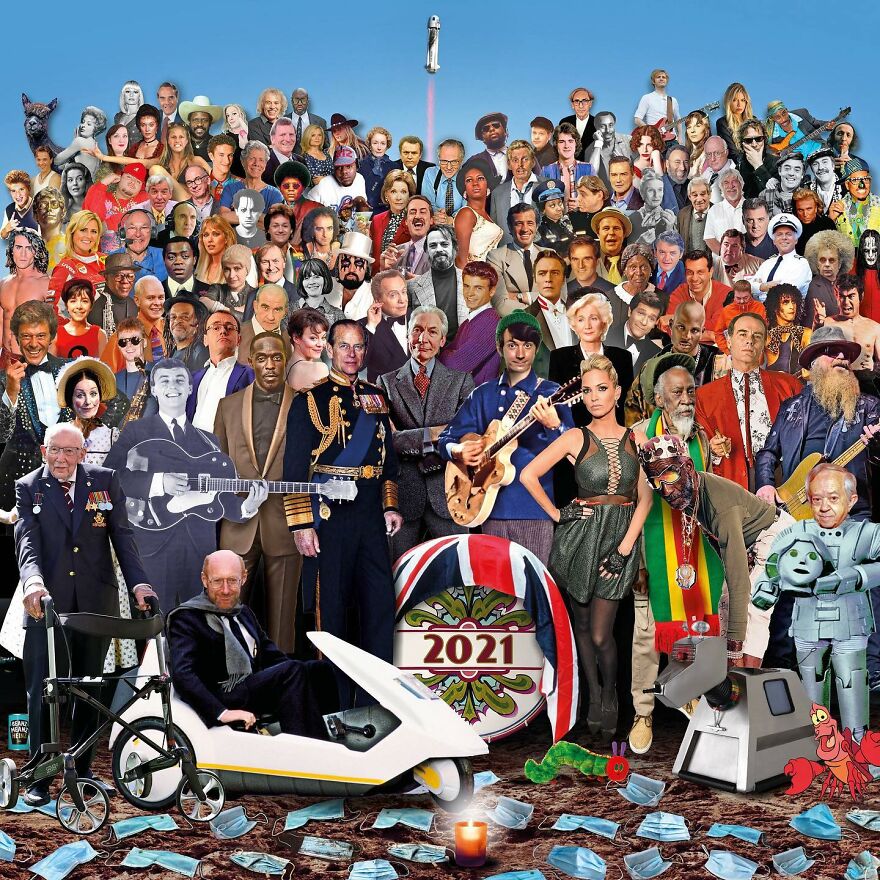 2016-2023 Tribute To Famous People Who Passed Away Inspired By Sgt. Pepper’s Album Cover By This Artist 2016-2023 Tribute To Famous People Who Passed Away Inspired By Sgt. Pepper’s Album Cover By This Artist