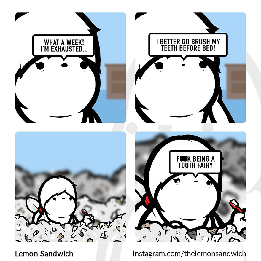 Meet The Comics With Unexpected Lemon Sandwich Twists