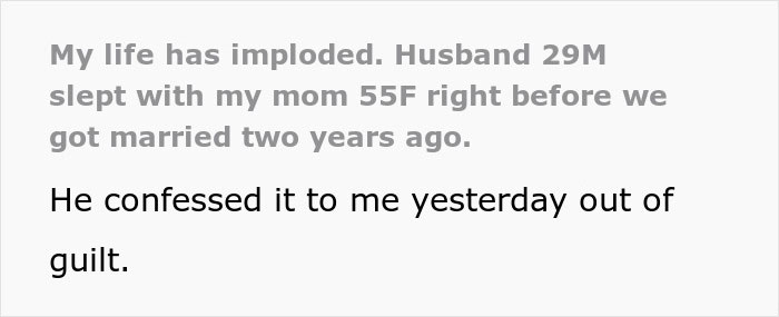 Mom Refuses To Admit She Slept With Daughter&rsquo;s Husband Hours Before They Were To Be Married