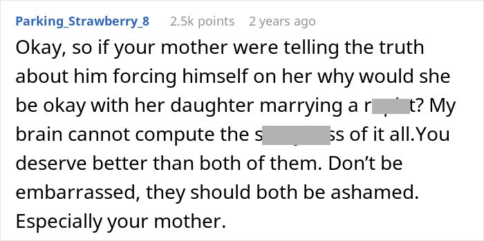 Mom Refuses To Admit She Slept With Daughter&rsquo;s Husband Hours Before They Were To Be Married