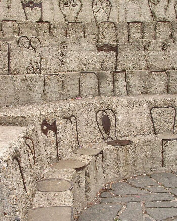 Armand Pierre Fernandez, Parco Sempione, Milan, 1973 Via @steffan @somethingcurated