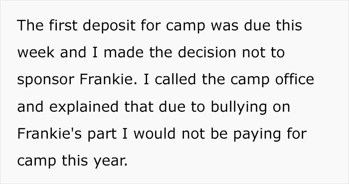 Woman Teaches Her Gay Son’s Bully A Lesson By No Longer Sponsoring His Camp Woman Teaches Her Gay Son’s Bully A Lesson By No Longer Sponsoring His Camp
