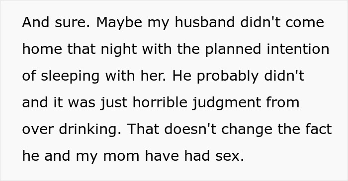 Mom Refuses To Admit She Slept With Daughter&rsquo;s Husband Hours Before They Were To Be Married