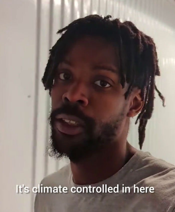 Guy Shares That He Lives In A Storage Unit, Because It's Much Cheaper Than An Apartment