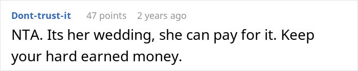 &ldquo;It&rsquo;s My Hard-Earned Money&rdquo;: Family Expects Woman To Pay For Cousin&rsquo;s Wedding, She Refuses