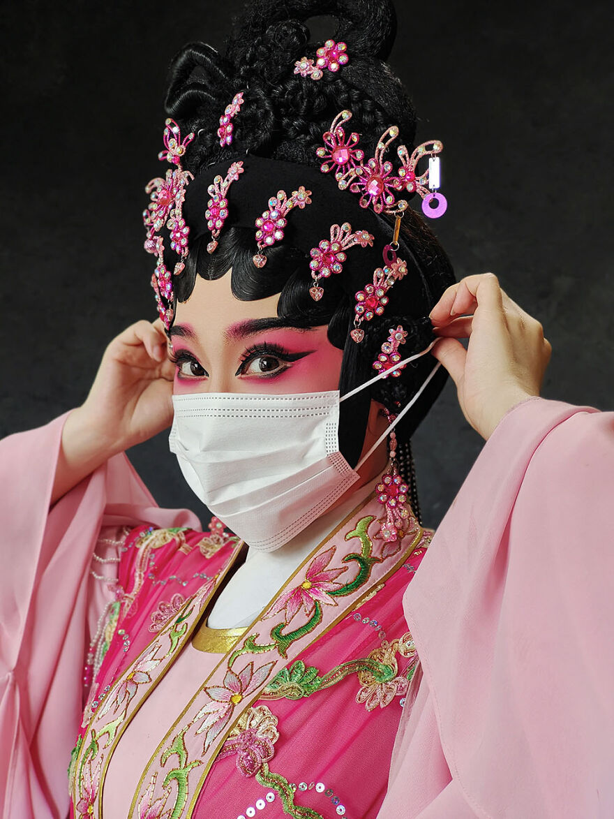 Cantonese Opera II By Queenie Cheen