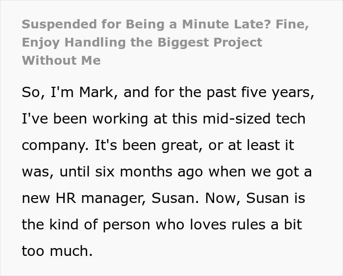 Employee Takes His Suspension Very Seriously, Watches Critical Project Crumble Employee Takes His Suspension Very Seriously, Watches Critical Project Crumble