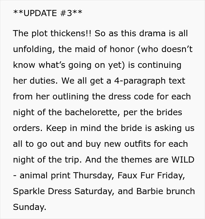 Bridesmaid Finds Out Bride Pocketed $7k From Bridal Party, Exposes Her In A Group Chat Bridesmaid Finds Out Bride Pocketed $7k From Bridal Party, Exposes Her In A Group Chat