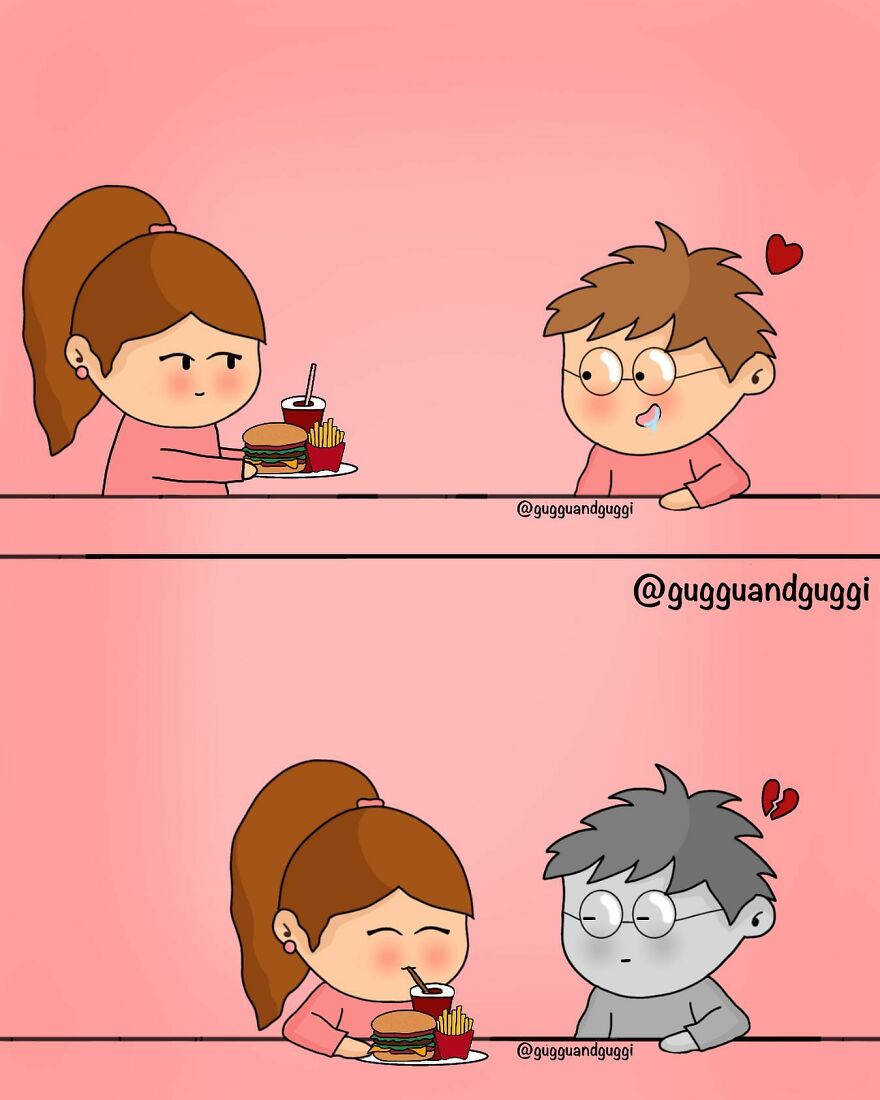 These Comics Beautifully Summarize A Couple's Everyday Life (100 Pics)