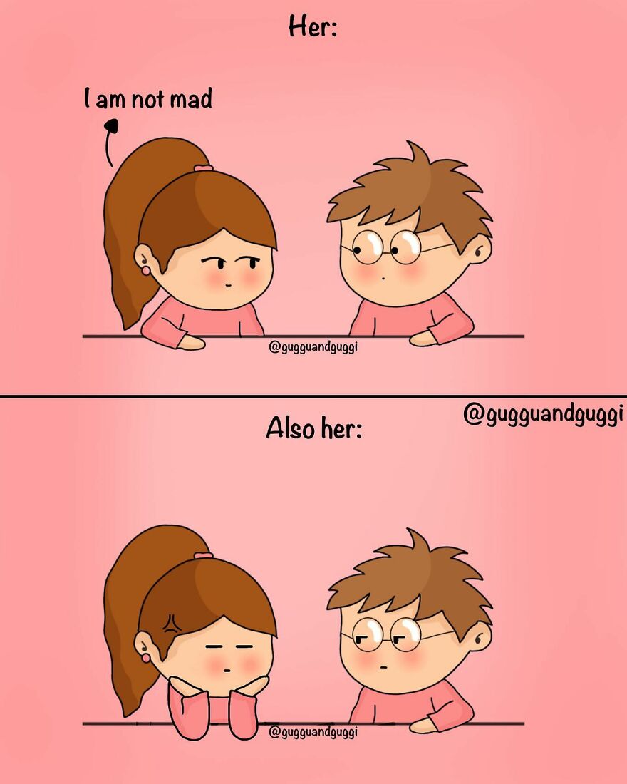 These Comics Beautifully Summarize A Couple's Everyday Life (100 Pics)