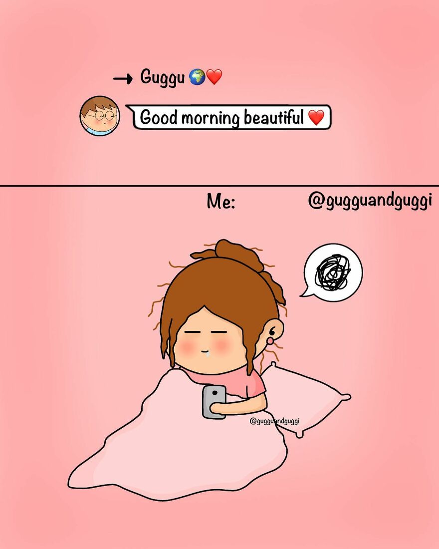 These Comics Beautifully Summarize A Couple's Everyday Life (100 Pics)