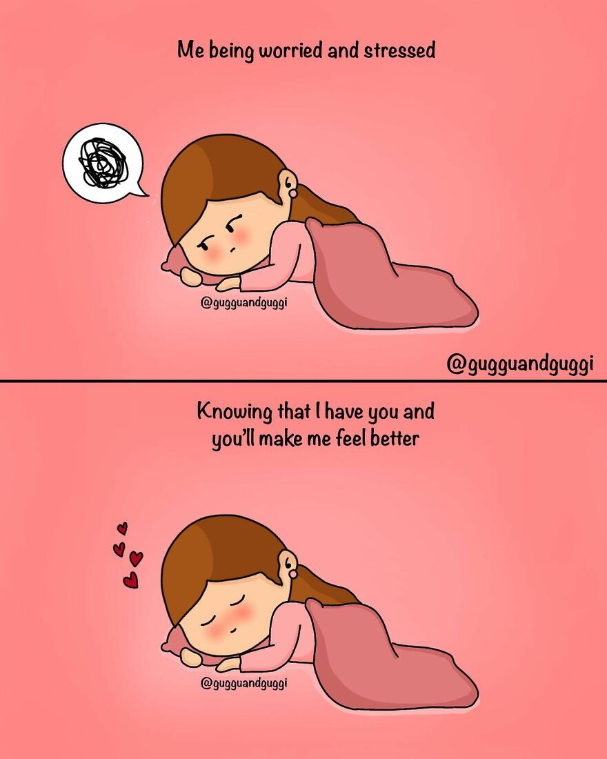 These Comics Beautifully Summarize A Couple's Everyday Life (100 Pics)