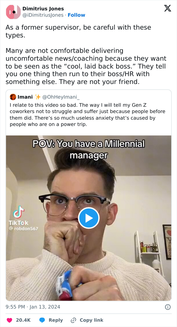 People Online Are Pointing Out Why Laid-Back Millennial Managers Are Not That Great To Work With People Online Are Pointing Out Why Laid-Back Millennial Managers Are Not That Great To Work With