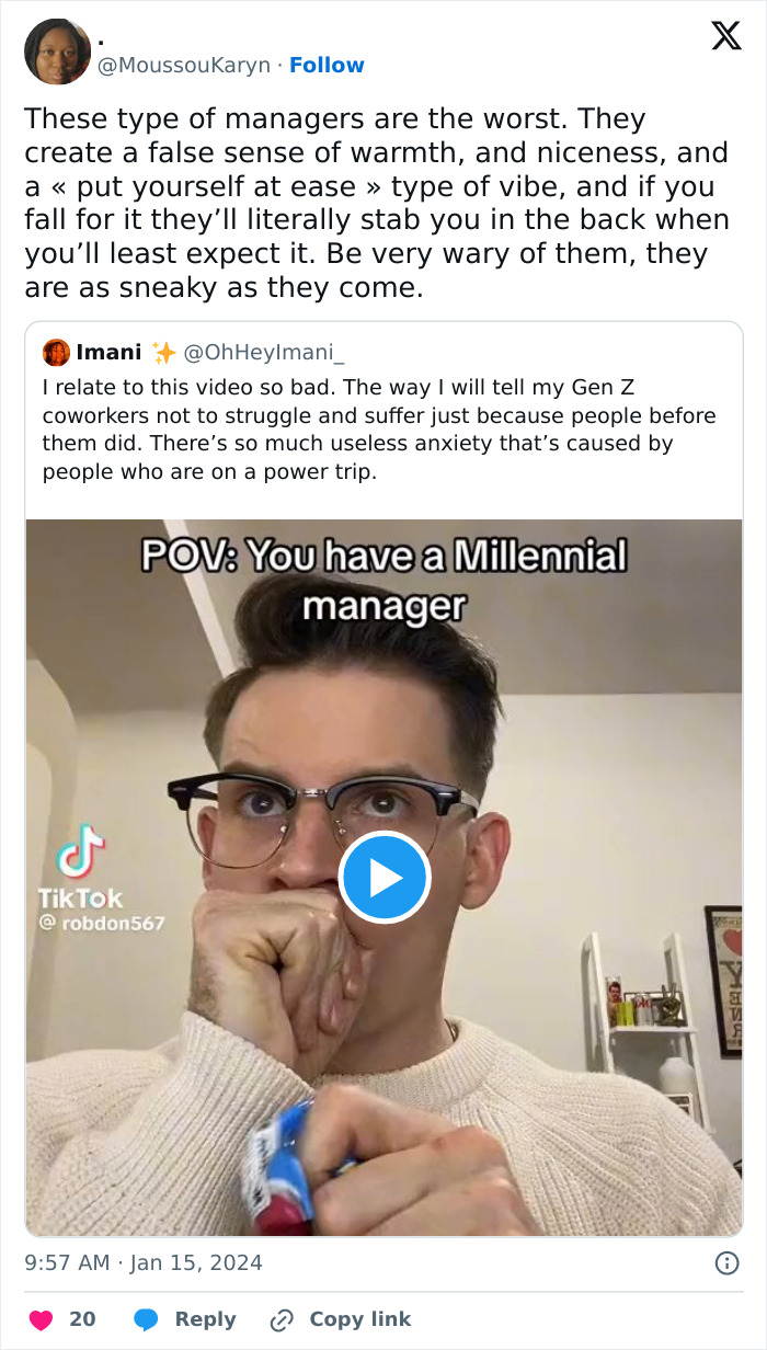 People Online Are Pointing Out Why Laid-Back Millennial Managers Are Not That Great To Work With People Online Are Pointing Out Why Laid-Back Millennial Managers Are Not That Great To Work With