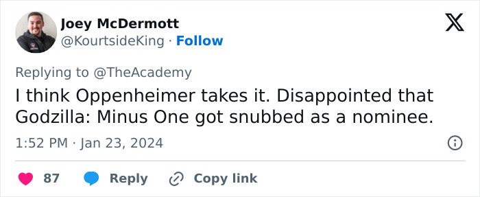 Lights, Camera, Action! The 96th Oscar Nominees Have Been Officially Announced Lights, Camera, Action! The 96th Oscar Nominees Have Been Officially Announced