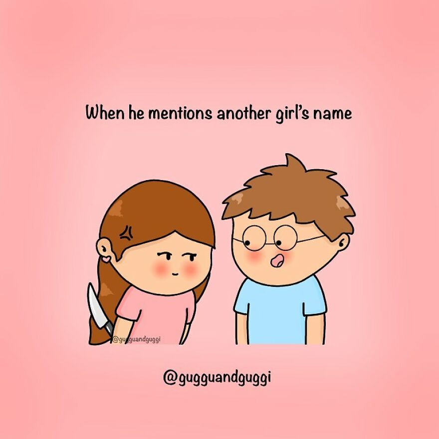 These Comics Beautifully Summarize A Couple's Everyday Life (100 Pics)