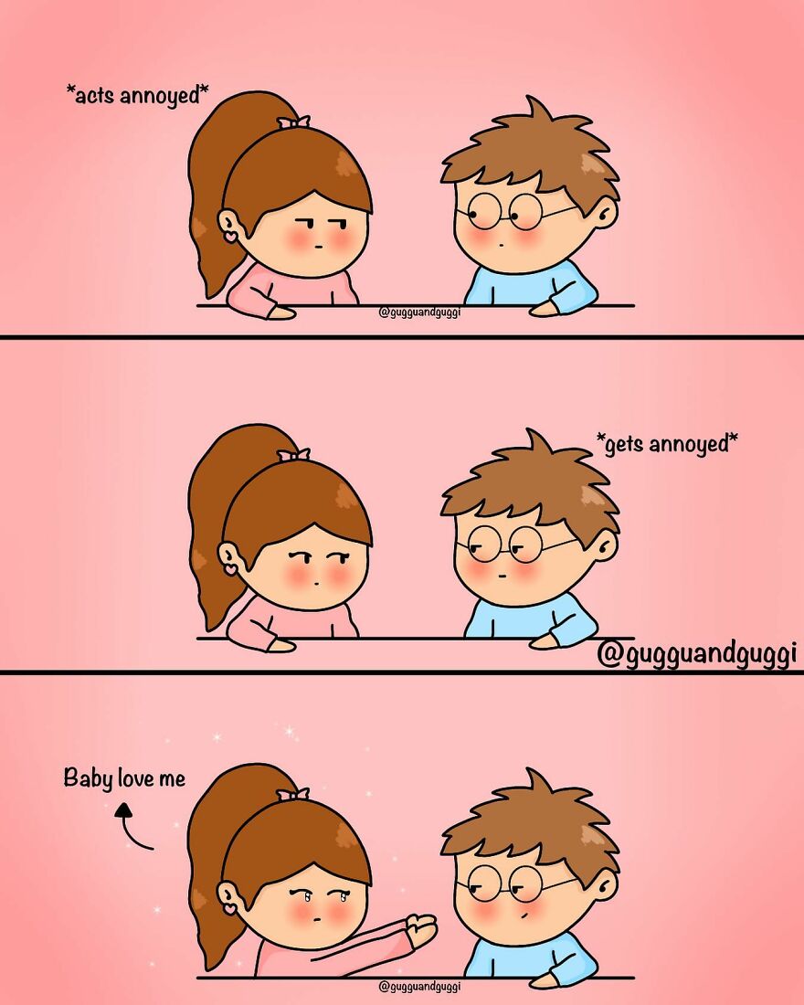 These Comics Beautifully Summarize A Couple's Everyday Life (100 Pics)