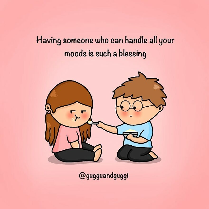 These Comics Beautifully Summarize A Couple's Everyday Life (100 Pics)