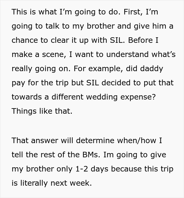 Bridesmaid Finds Out Bride Pocketed $7k From Bridal Party, Exposes Her In A Group Chat Bridesmaid Finds Out Bride Pocketed $7k From Bridal Party, Exposes Her In A Group Chat