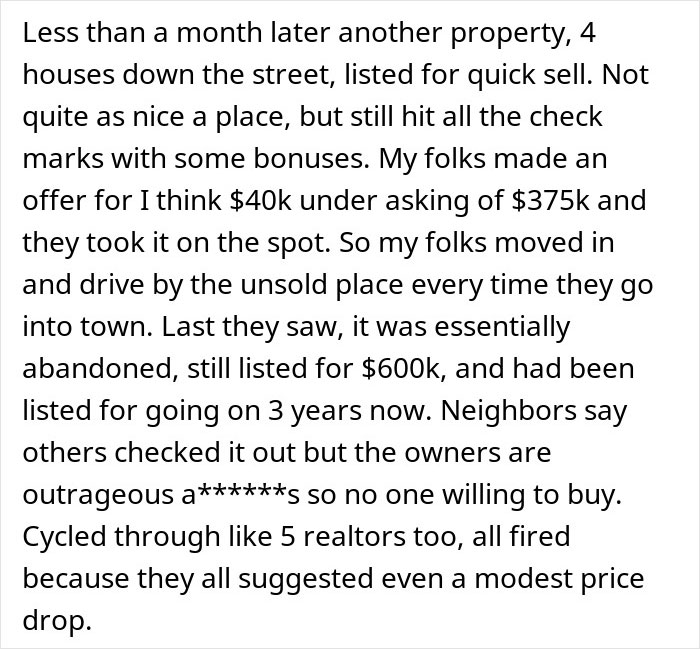 Woman Has Enough Of Annoying Realtor And Just Buys Another House, Sending Him Into Panic