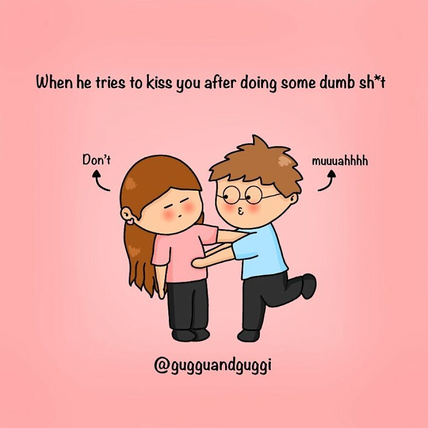 These Comics Beautifully Summarize A Couple's Everyday Life (100 Pics)