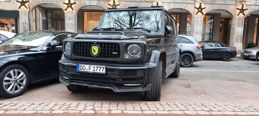 This Is A Jäger Mercedes G Wagon