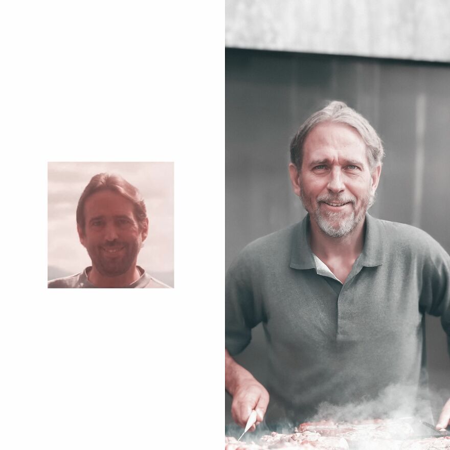 I Can Create 'New' Moments Of People's Lost Loved Ones. Here Are Some Of Them (17 Pics)