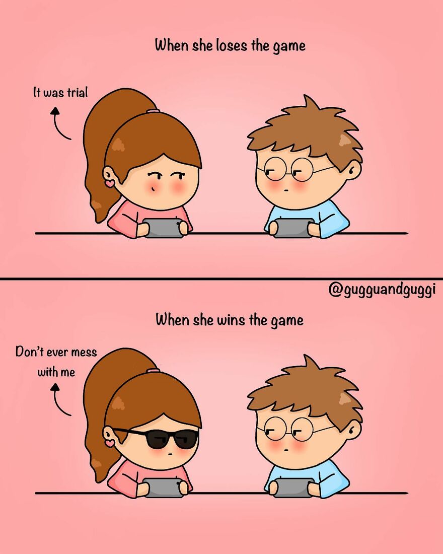 These Comics Beautifully Summarize A Couple's Everyday Life (100 Pics)