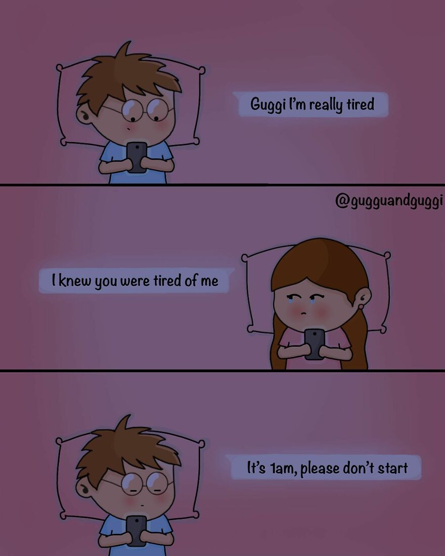 These Comics Beautifully Summarize A Couple's Everyday Life (100 Pics)