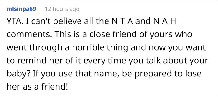 Pregnant Woman Asks If She Should Keep Baby&rsquo;s Name The Same After Friend Demands It Be Changed