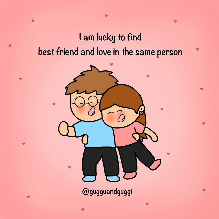 These Comics Beautifully Summarize A Couple's Everyday Life (100 Pics)