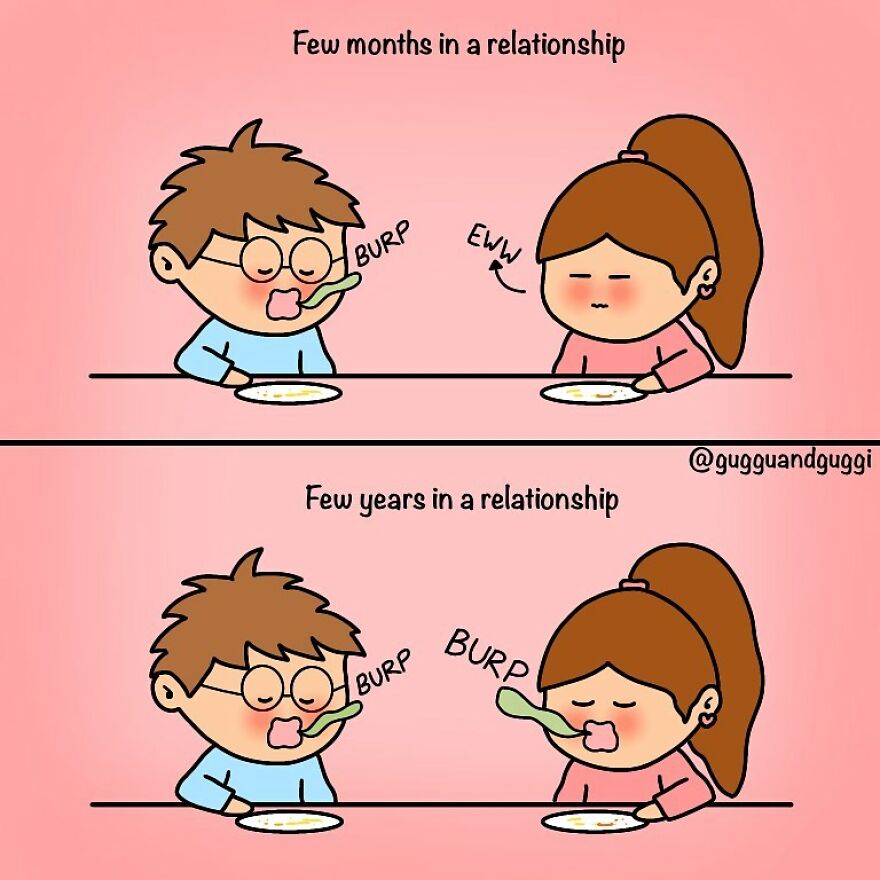 These Comics Beautifully Summarize A Couple's Everyday Life (100 Pics)