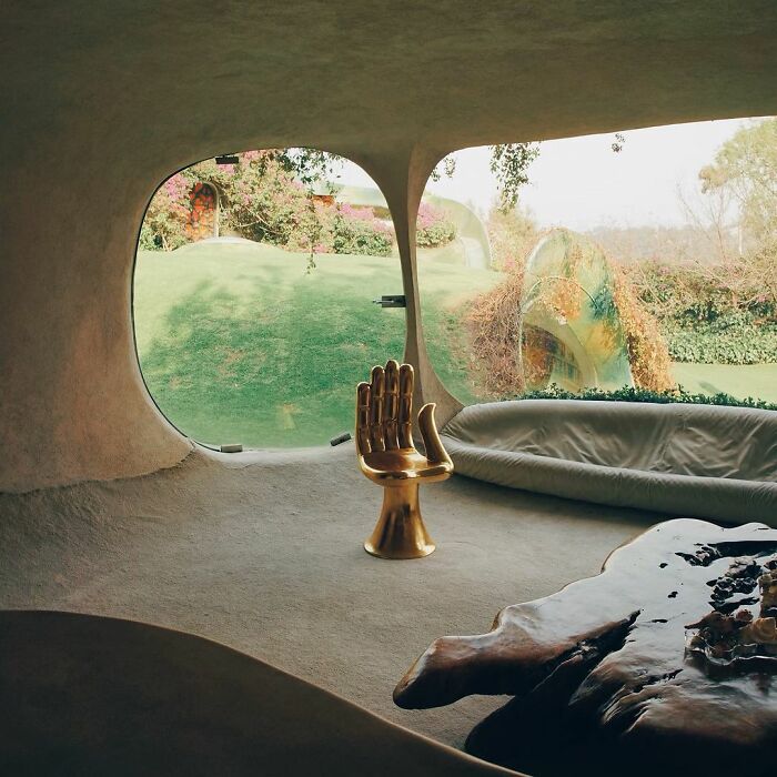 Casa Organica By Javier Senosiain, Completed In 1984 In The Naucalpan De Juárez Neighbourhood Outside Mexico City, Images By @piariverola