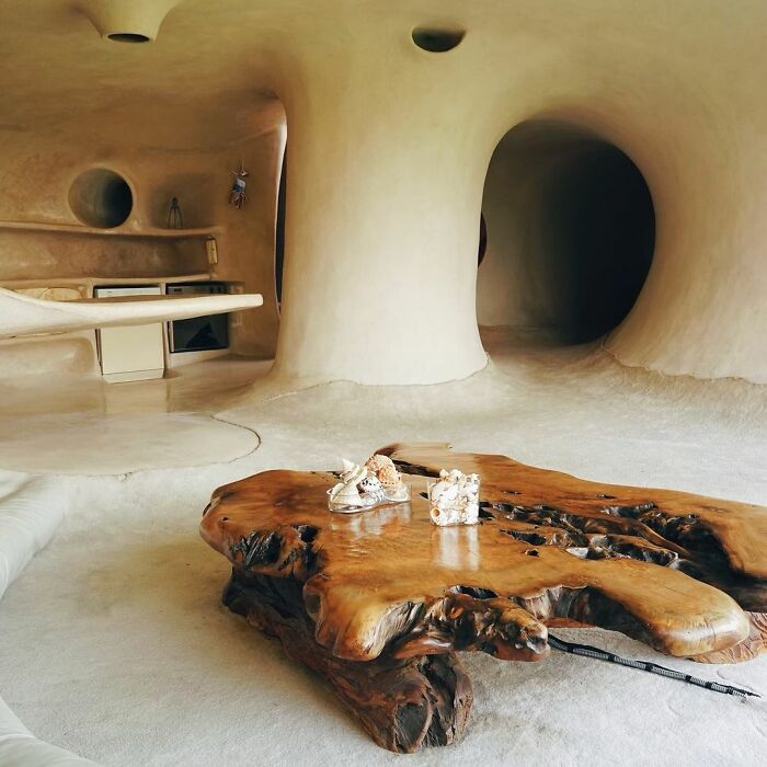 Casa Organica By Javier Senosiain, Completed In 1984 In The Naucalpan De Juárez Neighbourhood Outside Mexico City, Images By @piariverola