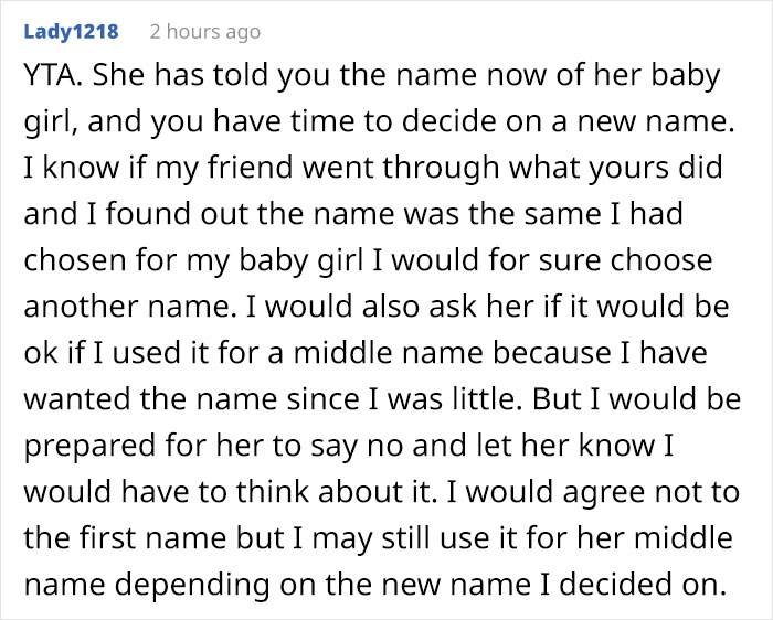 Pregnant Woman Asks If She Should Keep Baby&rsquo;s Name The Same After Friend Demands It Be Changed