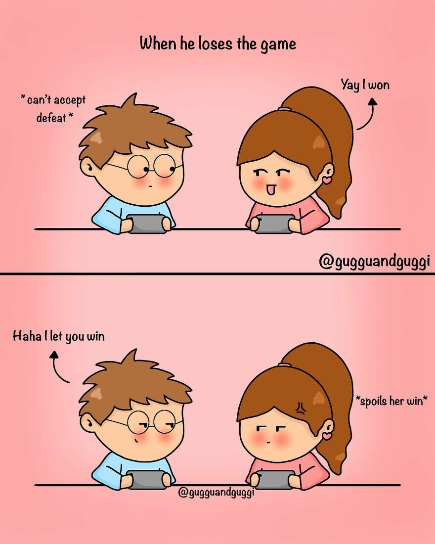 These Comics Beautifully Summarize A Couple's Everyday Life (100 Pics)