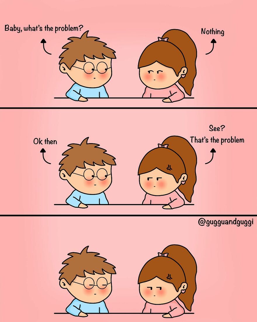 These Comics Beautifully Summarize A Couple's Everyday Life (100 Pics)