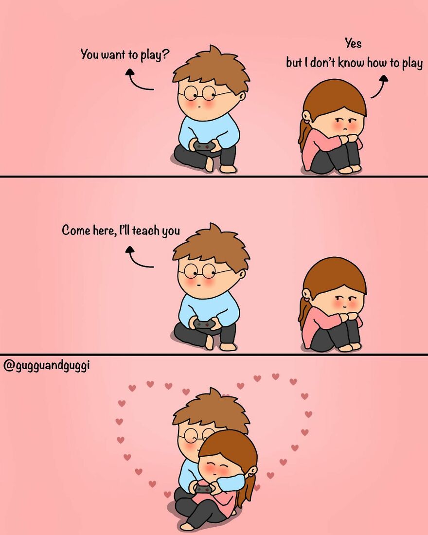 These Comics Beautifully Summarize A Couple's Everyday Life (100 Pics)