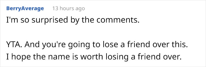 Pregnant Woman Asks If She Should Keep Baby&rsquo;s Name The Same After Friend Demands It Be Changed