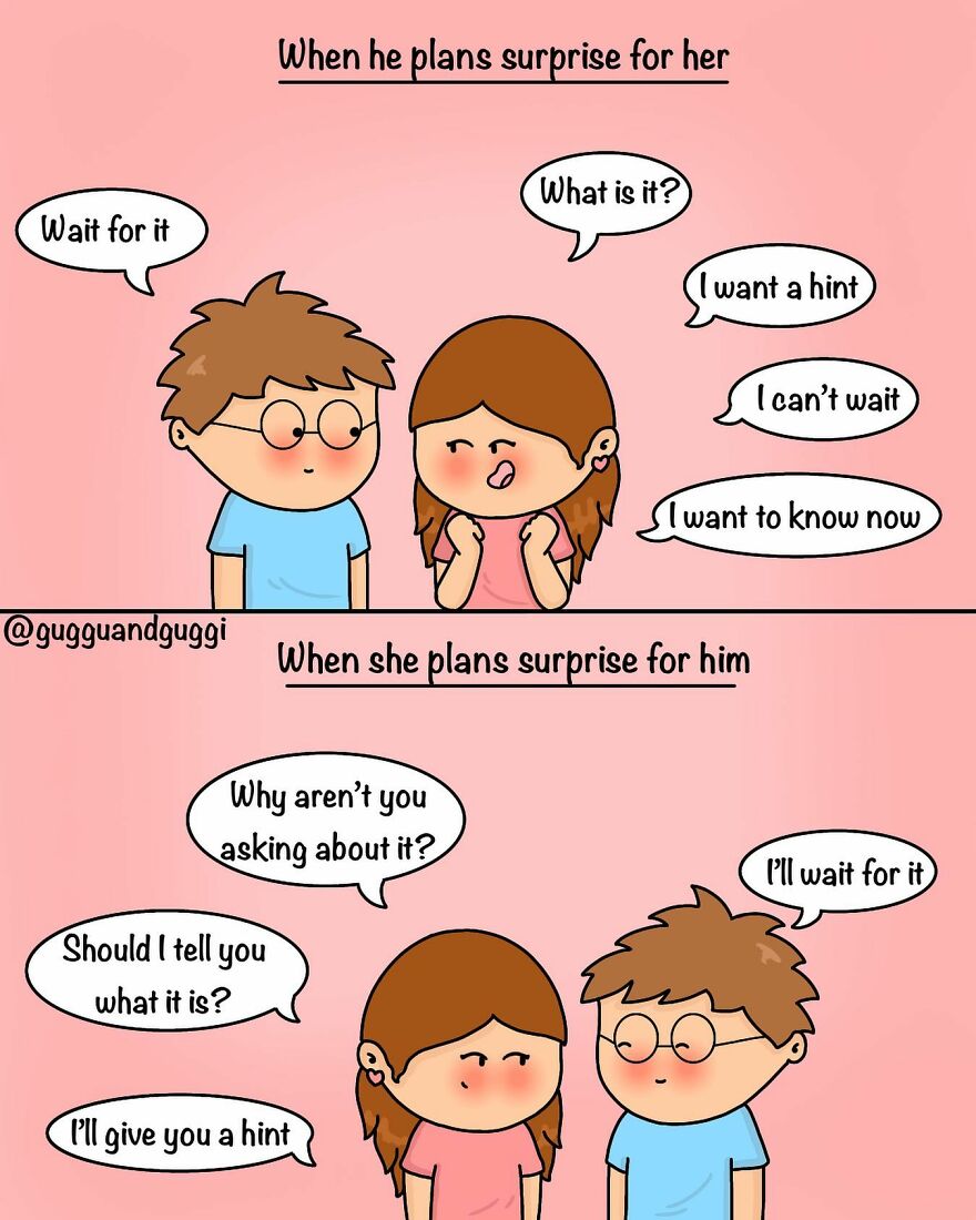 These Comics Beautifully Summarize A Couple's Everyday Life (100 Pics)