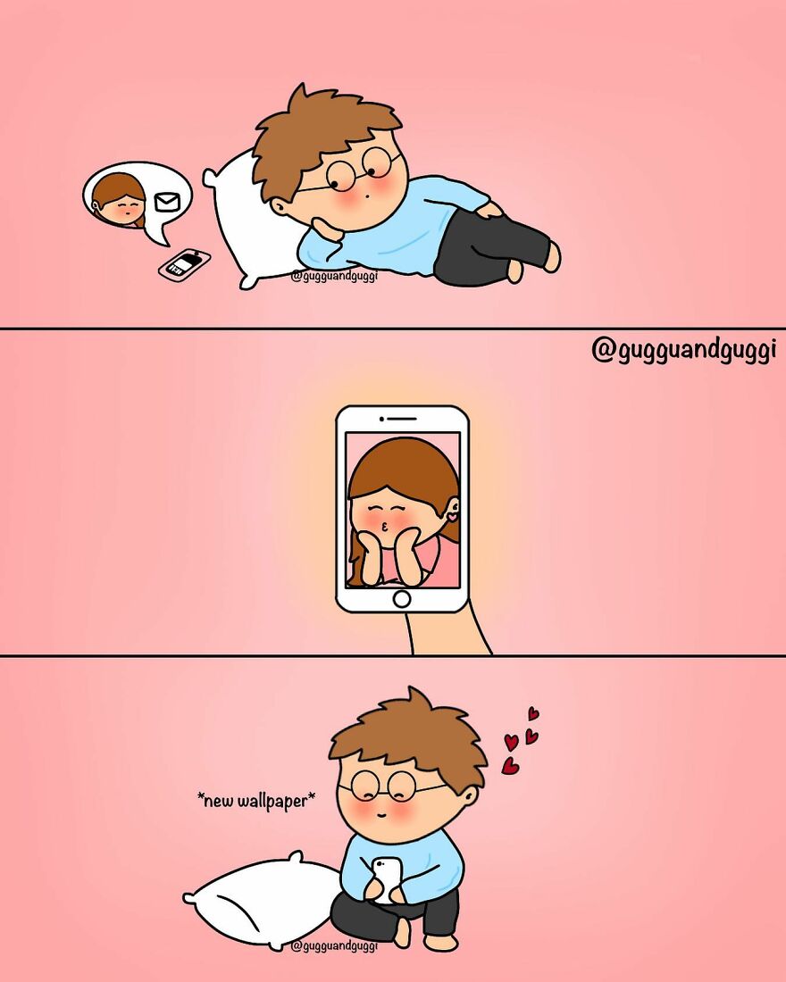 These Comics Beautifully Summarize A Couple's Everyday Life (100 Pics)