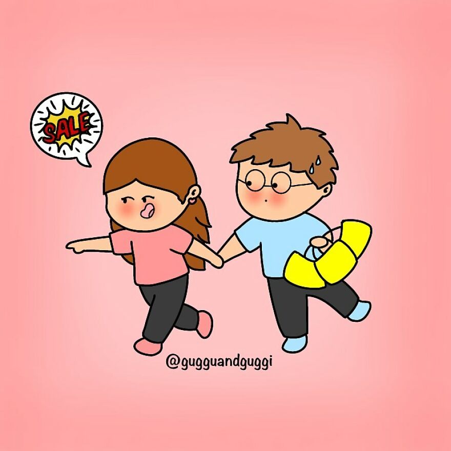 These Comics Beautifully Summarize A Couple's Everyday Life (100 Pics)