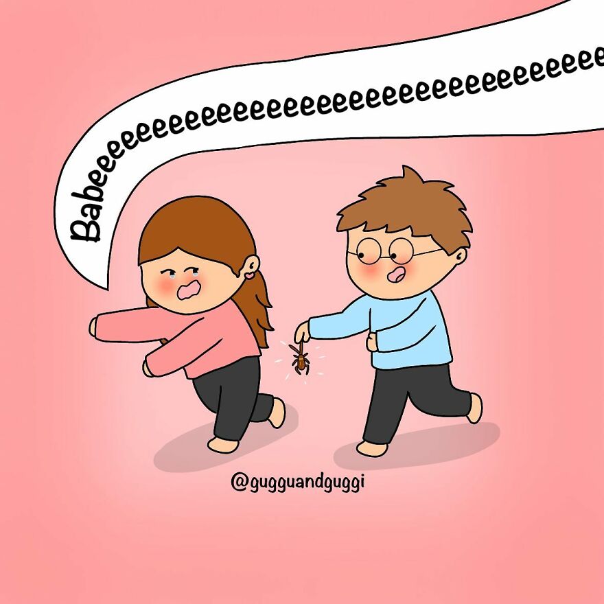 These Comics Beautifully Summarize A Couple's Everyday Life (100 Pics)