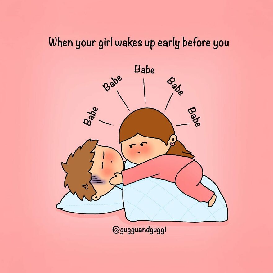 These Comics Beautifully Summarize A Couple's Everyday Life (100 Pics)
