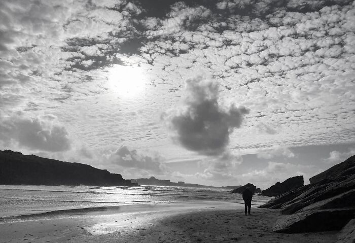 A Walk On Porth Beach, Newquay, Cornwall