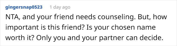 Pregnant Woman Asks If She Should Keep Baby&rsquo;s Name The Same After Friend Demands It Be Changed