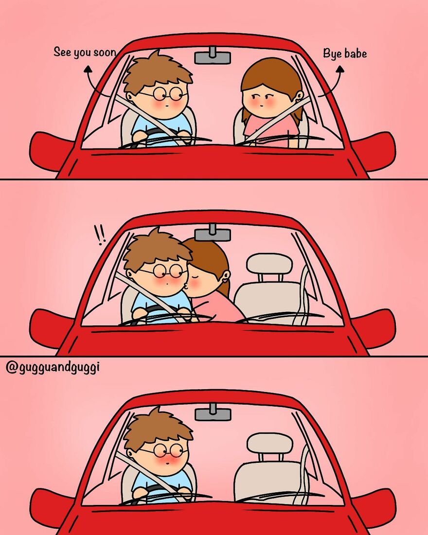 These Comics Beautifully Summarize A Couple's Everyday Life (100 Pics)