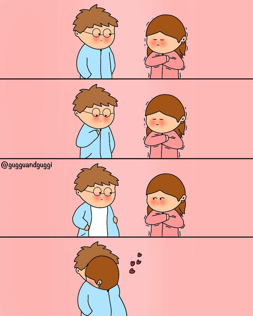 These Comics Beautifully Summarize A Couple's Everyday Life (100 Pics)